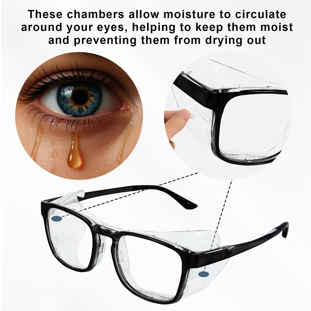 FDFuZhao blue light blocking glasses reduce screen glare.