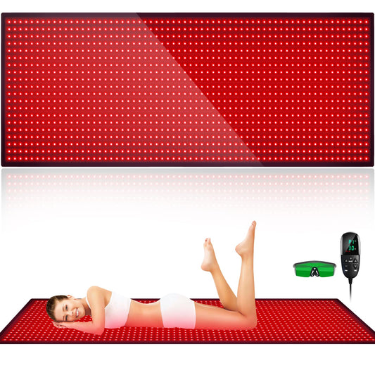feangli red-light therapy mat full body 71x31 for comprehensive relaxation