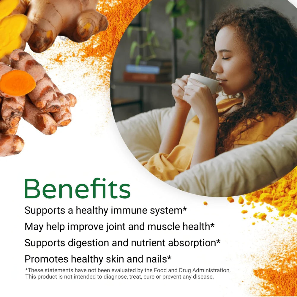 Feel Good Golden Milk with Curcumin illustrates versatile kitchen options.