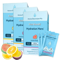 Feel Goods Hydration Hero guava fresca packet ready to mix for refreshing hydration