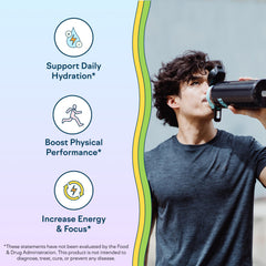 Feel Goods Hydration Hero lemon lime packet for a zesty daily hydration boost