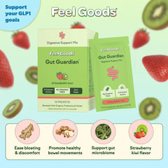Feel Goods Gut Guardian organic soluble fiber powder for smooth daily digestion.