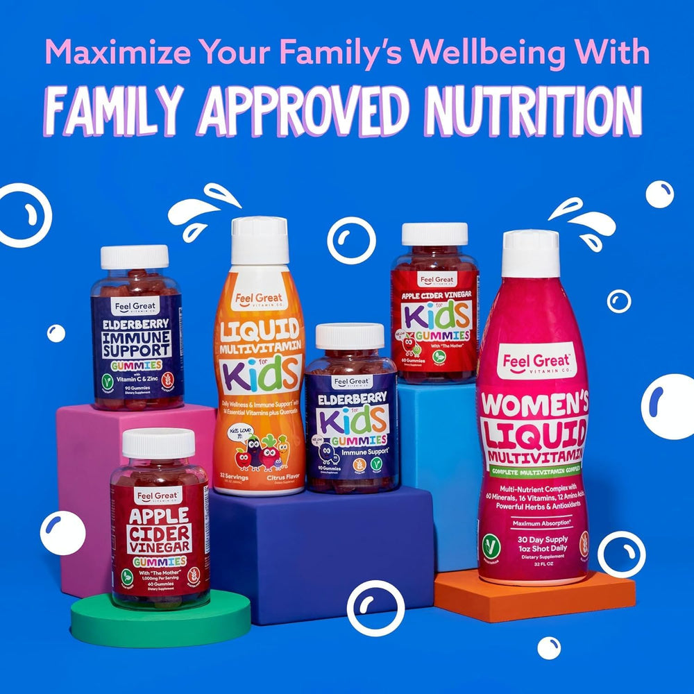 Feel Great 365 sealed 2-pack box showcases convenient, ready-to-go nutrition for families.