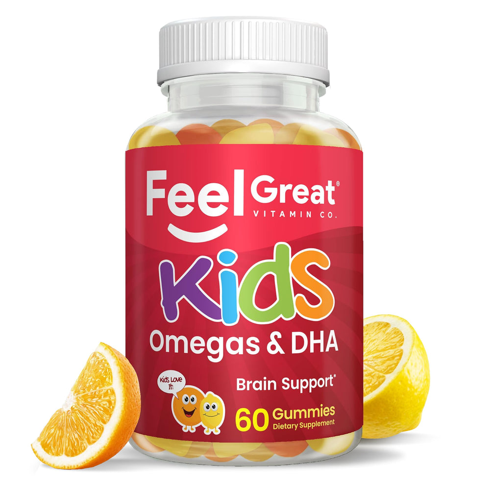Visually appealing citrus gummies inviting regular consumption with a kid-friendly flavor