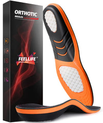 FEELLIFE unisex athletic insole fit for walking and casual hiking