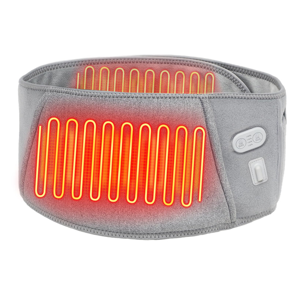 FEETMOR heated waist belt front view for targeted warmth and comfort.