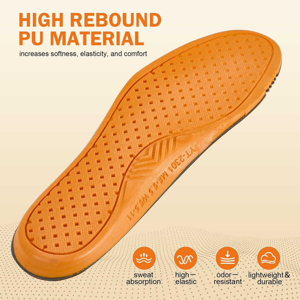 FEILUN durable insole design preserves shape for long wear