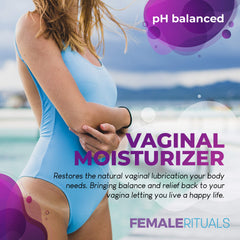 Female Rituals Yoni Balance bottle for daily routine.