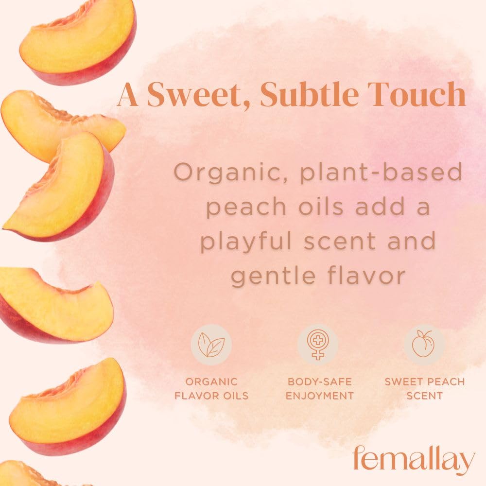 Dissolving texture of Femallay melts warms with body heat for comfort