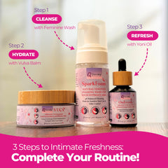 Hypoallergenic, natural ingredients suitable for irritation-prone skin.