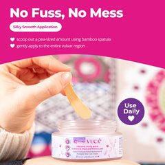 Soft-rose scent and cool menthol enhance daily care.