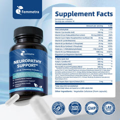 Femmetra B-complex capsules for nerve function and cognitive health