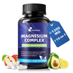 GMP-certified, third-party tested facility ensures Femmetra Magnesium Complex purity.