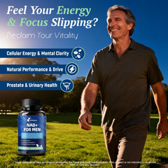Femmetra NAD energy pour shows easy daily supplement ritual.
