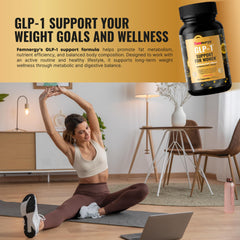 Clean-label vegan formulation label for Femnergy GLP-1