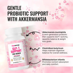 Femnergy GLP-1 Support capsules for digestive balance and nutrient absorption