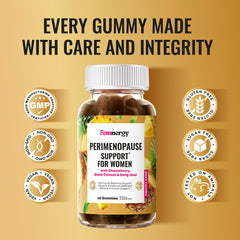 Vitamin D3 1000 IU in Femnergy gummies supports bone health and immune function.
