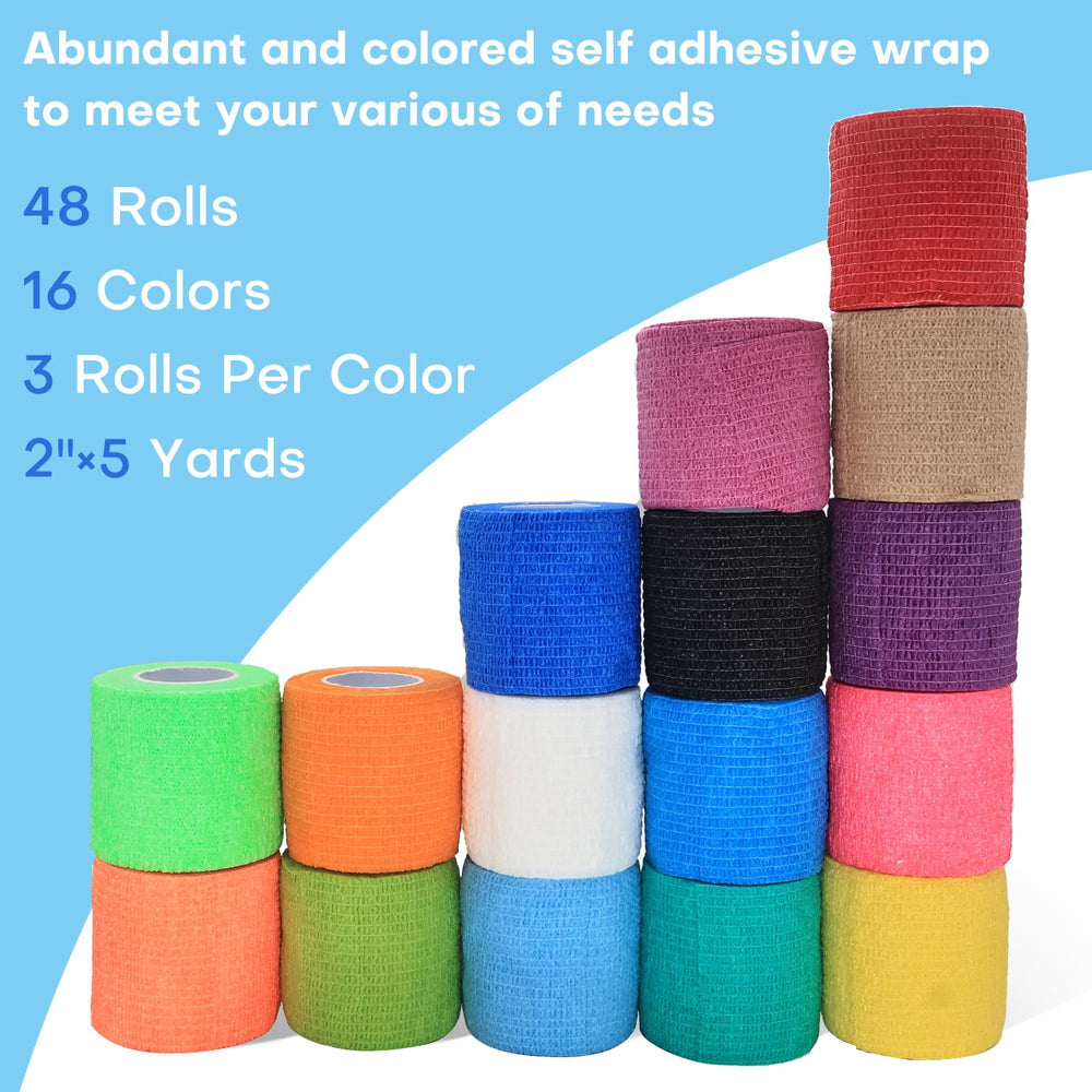 Fenhupe water-resistant bandage wrap stays in place through sweat during activities