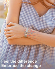 Feraco 3800 Gauss magnet bracelet showcases powerful magnets for versatile wear.