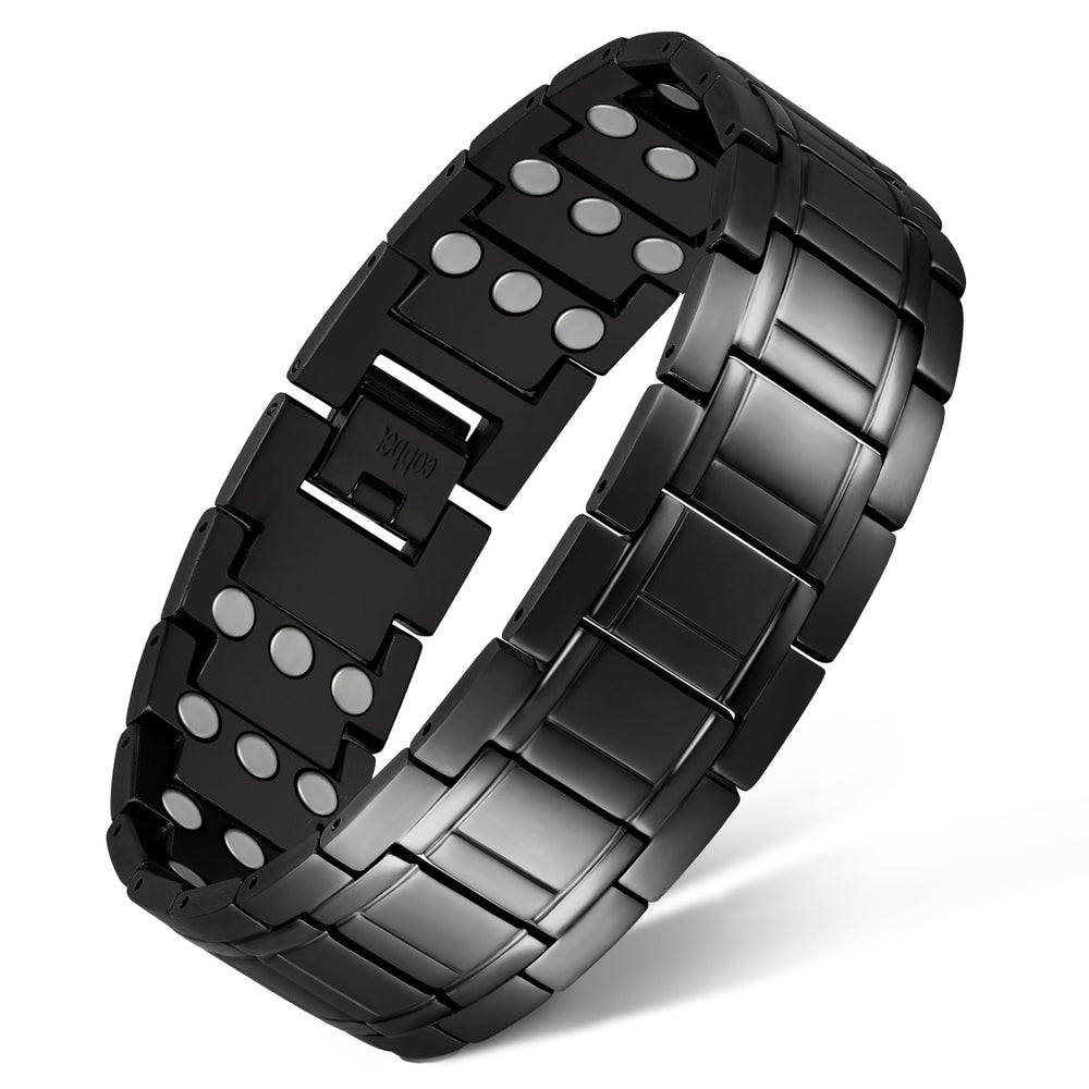 Feraco 3X Strength copper magnetic bracelet on the wrist for daily style and subtle support.