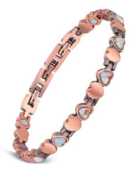 Feraco Bohemia infinity bracelet with gemstone accents for timeless daily style.