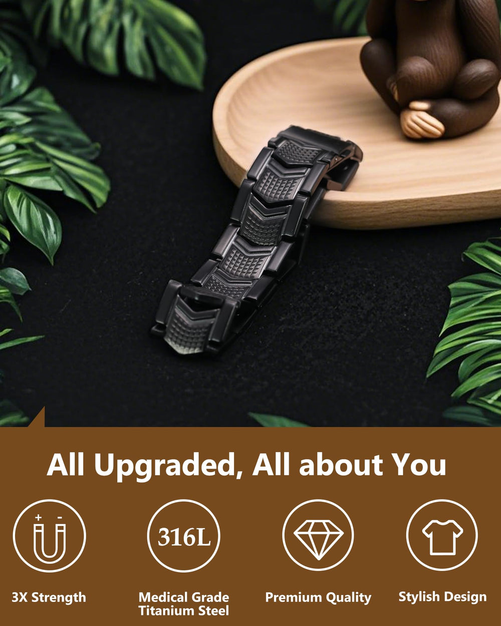 Feraco bracelet packaging presents a gift-ready accessory