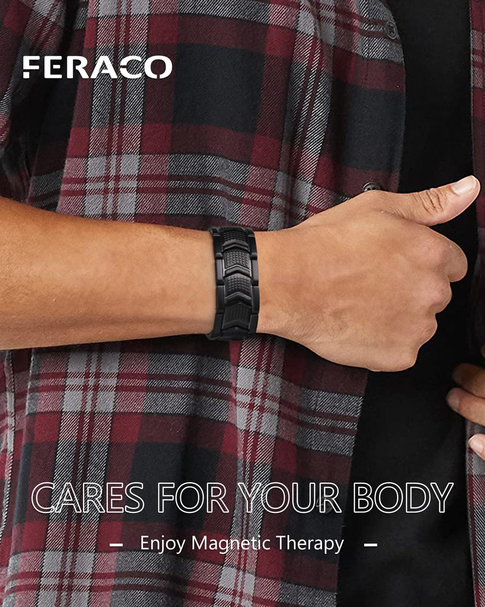 Feraco bracelet waterproof and durable for daily wear
