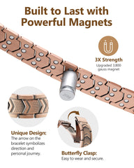 Feraco bracelet with arrow design visible on wrist during workouts