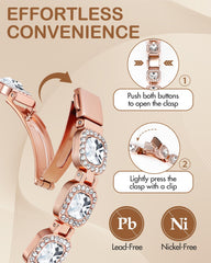 Feraco copper bracelet complements casual and formal outfits.