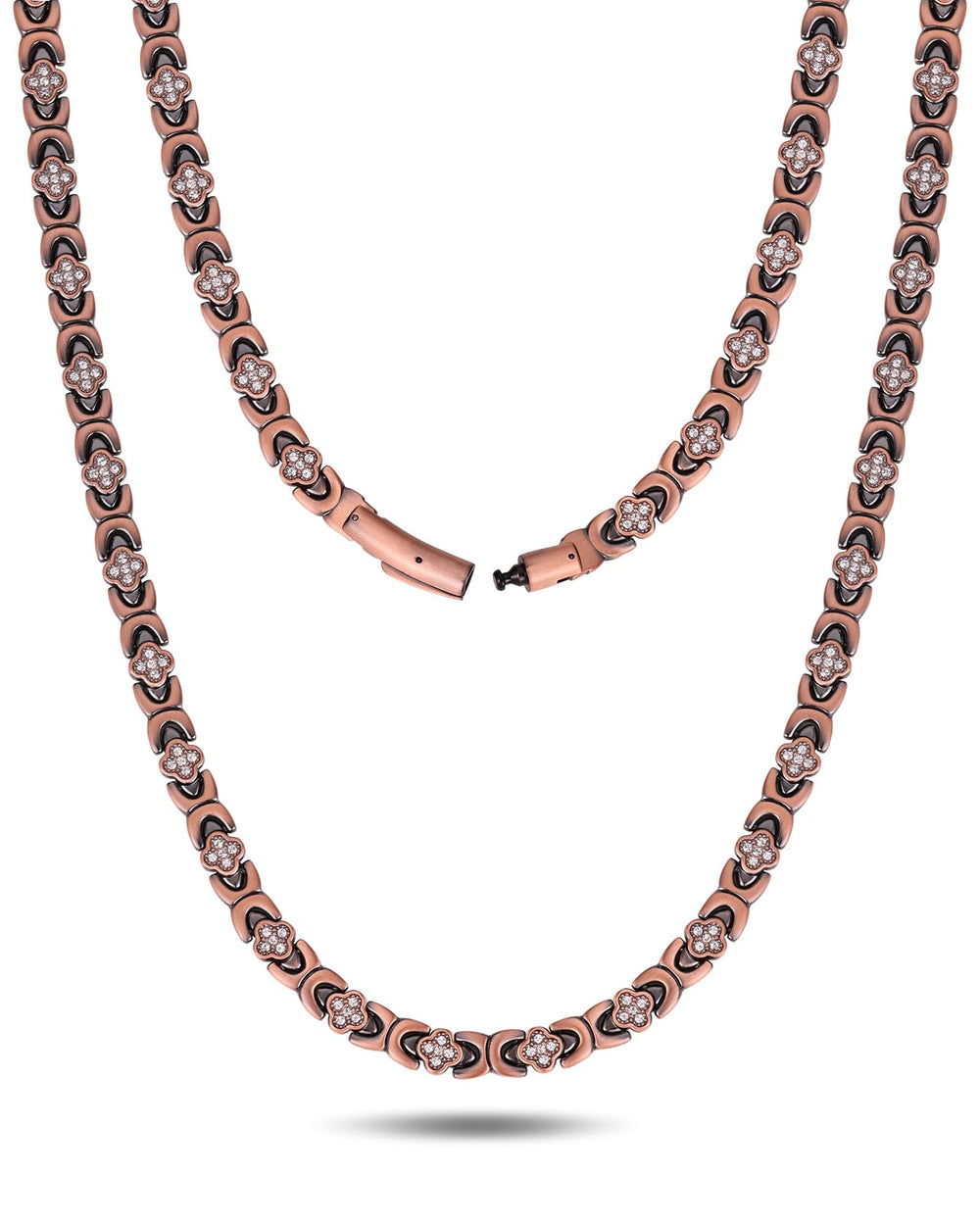 Feraco copper necklace with pendant; timeless style for daily wear
