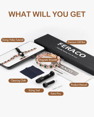 Feraco bracelet pairs with casual and formal outfits for daily style.