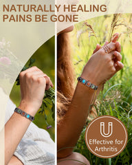 Feraco bracelet is lightweight and waterproof for all-day wear.