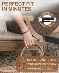 Feraco Luna lightweight and waterproof bracelet for all-day wear