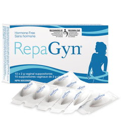 FeraMAX RepaGyn packaging box for discreet storage and quick reference