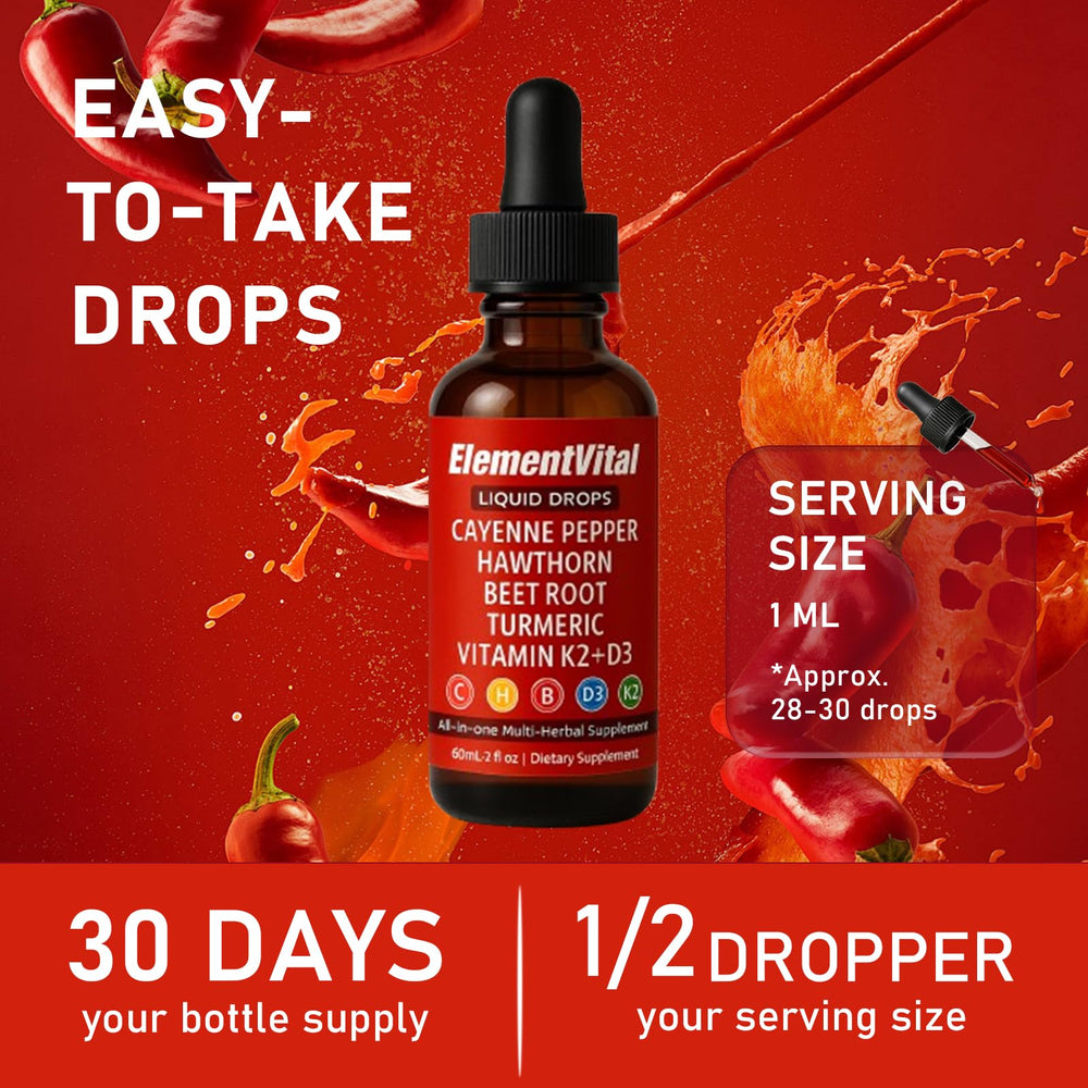 Fibosara Velestoff Cayenne Drops used during daily routine.