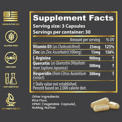 Fierce Immunity capsules close-up emphasizing convenient, take-anywhere capsules