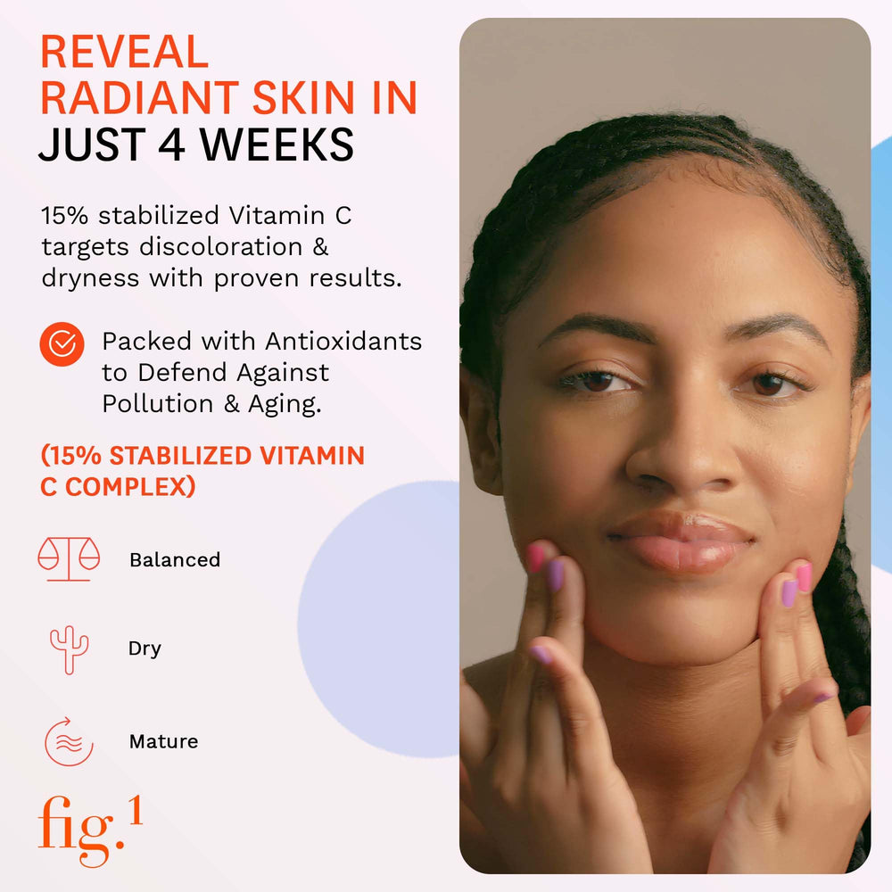 Fig.1 serum texture shows a lightweight, hydrating formula that absorbs quickly.