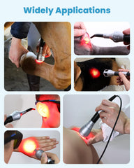 FIGERM LCD touchscreen simplifies program selection and quick adjustment during therapy
