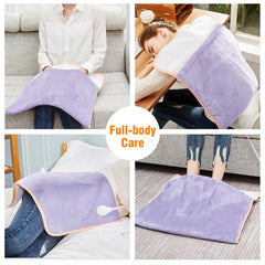FIGERM Foot Warmer Electric size diagram highlighting 22x20 inch surface