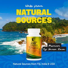 Fiji Vanua Kava lab-tested certificate indicating quality and potency.