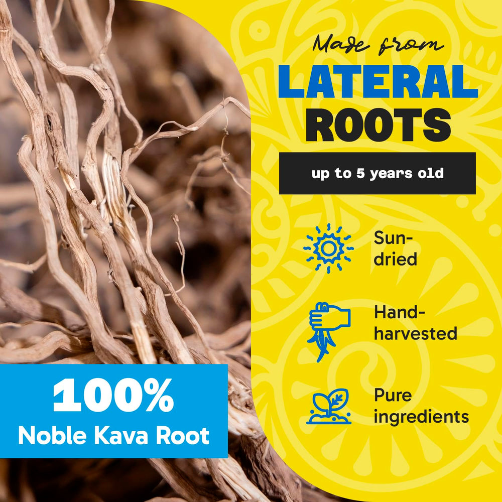 Fiji Vanua Kava Loloma Waka sun-dried noble kava roots reveal rich aroma and authentic island flavor