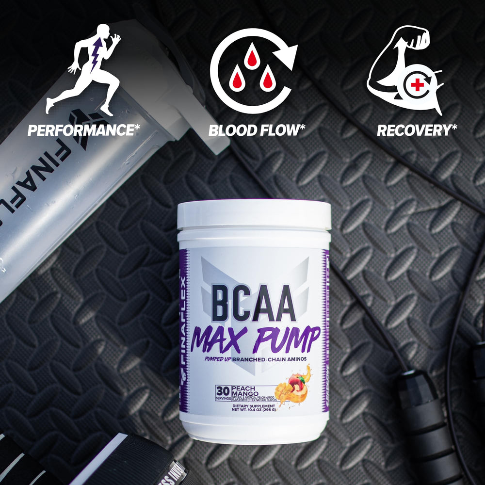 FINAFLEX BCAA MAX PUMP measuring cup for convenient dosing
