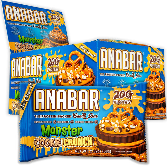 Final Boss Anabar packaging shows 12 bars for convenient on-the-go protein
