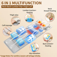 FIRRLUCO 3D stretch and traction delivers gentle back decompression