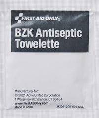 Antibiotic ointment and gauze packs in First Aid Only 226-U kit