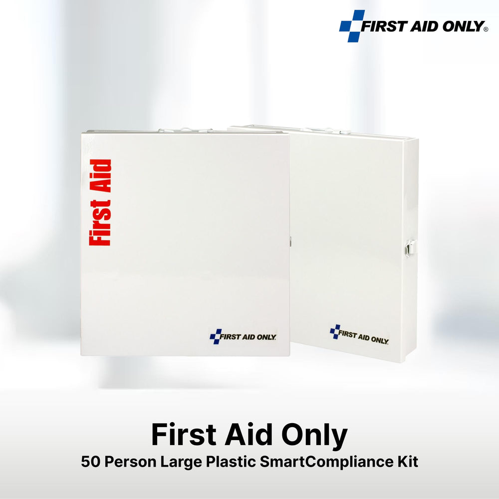 First Aid Only 746000 cabinet open drawer for fast restocking and grabbing items