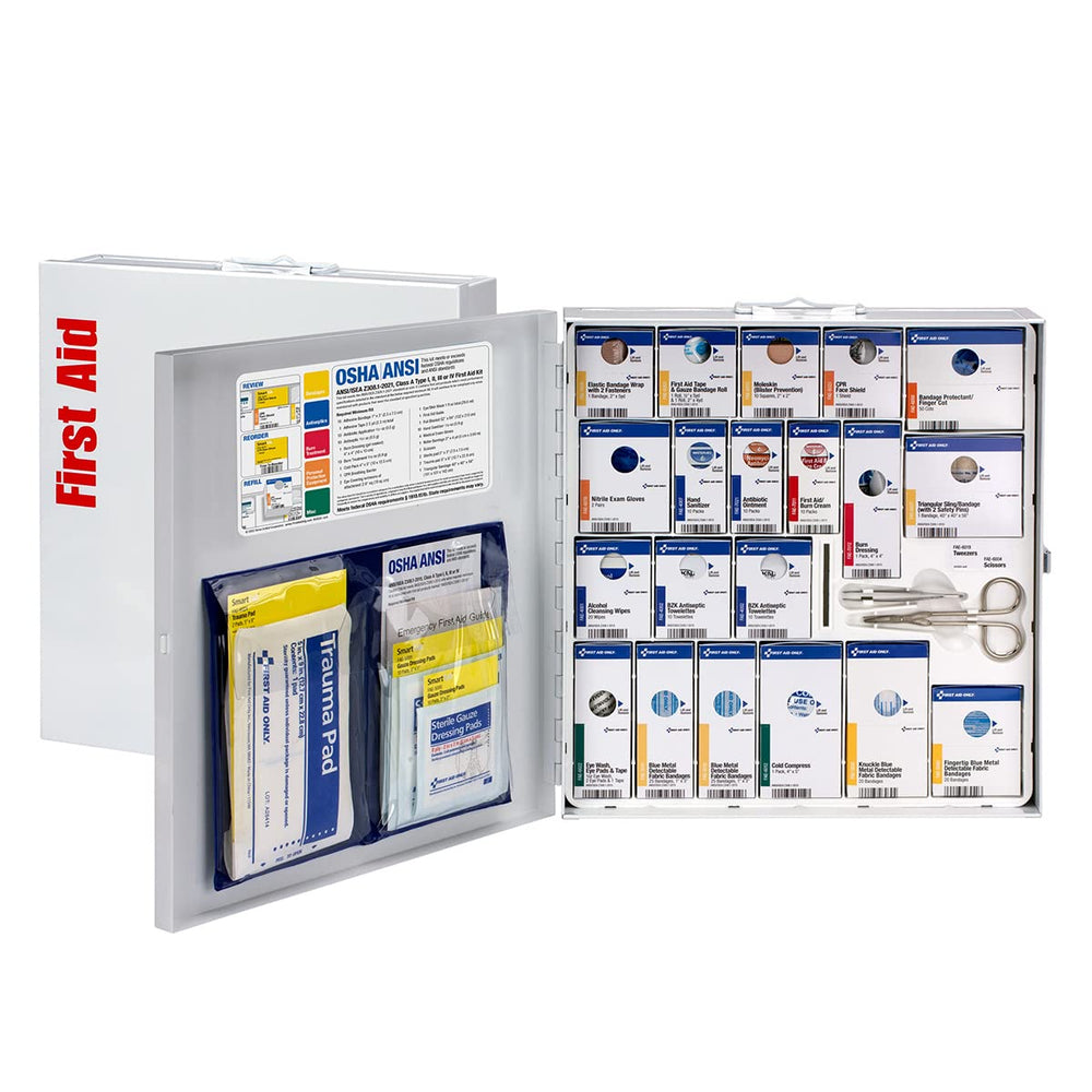First Aid Only 746006 front view showing organized, accessible compartments.