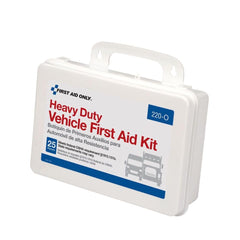 First Aid Only 85 Vehicle Kit bandages and antiseptics support quick minor care