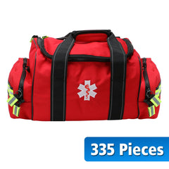 First Aid Only 91484 elastic lid straps separate items efficiently.