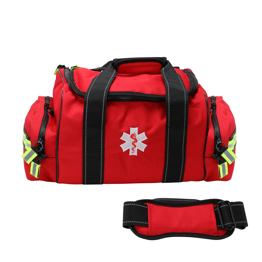 First Aid Only 91484 shoulder strap enables comfortable transport.